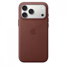 Išmaniojo telefono Apple iPhone18 „ProMax TechWoven“ dėklas su bordo spalvos „MagSafe“
