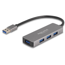 DELOCK 4 Port USB 3.2 Gen 1 Hub su USB Type-A Anschluss