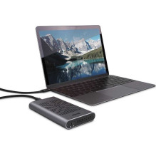 Lindy Enclosure with Clone Feature M.2 USB 3.2 Silver 43382 Lindy Enclosure with Clone Feature M.2 USB 3.2 Silver 43382