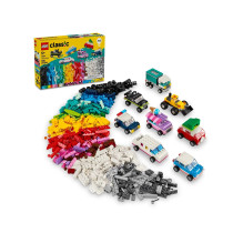 Konstruktorius - Lego Classic 11036 Kūrybiniai Transporto Priemonės 900 Detalių