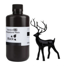 3D Spausdintuvo Derva - ELEGOO Standard 2.0 Juoda 3D Spausdintuvo Derva - ELEGOO Standard 2.0 Juoda
