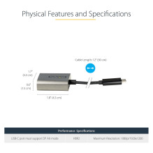 StarTech.com CDP2VGAEC USB graphics adapter