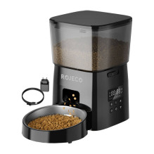 Gyvūnų maitinimo prietaisas - Rojeco 2L Automatinis maitinimo prietaisas (1-6 valgiai / para, dviguba energija, maisto k Gyvūnų maitinimo prietaisas - Rojeco 2L Automatinis maitinimo prietaisas (1-6 valgiai / para, dviguba energija, maisto k