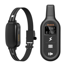 Gyvūnų Apykaklė - Rojeco PD521 Electric Barking Collar, 1000m range, waterproof, black