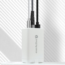 Įkroviklis - everActive SC-650Q 65 W GaN 1 USB + 2 USB-C