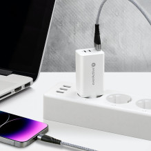 Įkroviklis - everActive SC-650Q 65 W GaN 1 USB + 2 USB-C