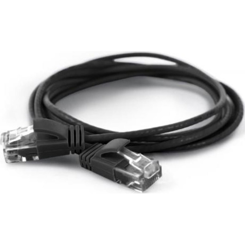 Wantec Patch Cable UTP CAT6a d 2.8mm 20.00m Black