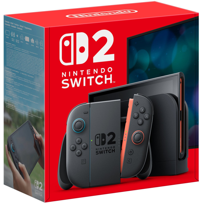 Game console Switch 2 Black V2