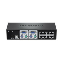 KVM jungiklis TRENDnet 8-portu CAT5 ( TK-CAT508 ) KVM jungiklis TRENDnet 8-portu CAT5 ( TK-CAT508 )