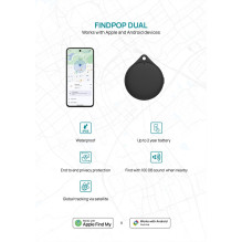 „XD Connects“ sujungia „Findpop“ dviejų sekiklių sistemą – „Apple“ ir „Android Find“ ( IPX5 ) P301.1701 „XD Connects“ sujungia „Findpop“ dviejų sekiklių sistemą – „Apple“ ir „Android Find“ ( IPX5 ) P301.1701