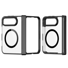 DUX DUCIS case AIMO MAG (Hinge Protection) compatible with MagSafe for iPhone Duo black DUX DUCIS case AIMO MAG (Hinge Protection) compatible with MagSafe for iPhone Duo black