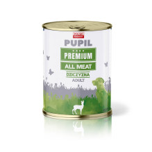PUPIL Premium All Meat Venison - wet dog food - 800g PUPIL Premium All Meat Venison - wet dog food - 800g