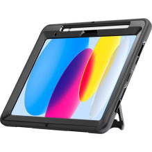 4Smarts Tvirtas Case Apple iPad 10,9" 2022 m. juodas