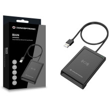 Conceptronic BIAN11B Dual Interface Smart ID Card Reader