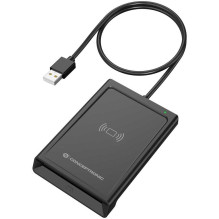 Conceptronic BIAN11B Dviguba sąsaja Smart ID kortelių skaitytuvas