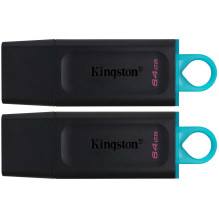 „Kingston DataTraveler Exodia“ 64 GB USB 3.2 Gen 1 juodas DTX / 64 GB-2P