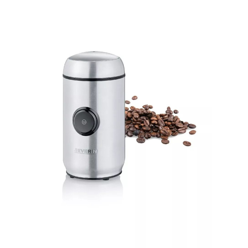 Severin KM 3879 coffee grinder 150 W Black Stainless steel
