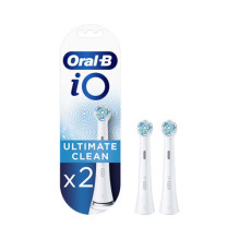 Dantų šepetėlių antgaliai Oral-B iO Ultimate Clean 2 vnt. White