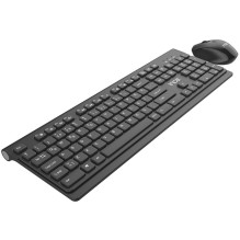 INCA Tastatur + Maus IWS-519 erg.Design, USB-C / A, Multimedia black INCA Tastatur + Maus IWS-519 erg.Design, USB-C / A, Multimedia black