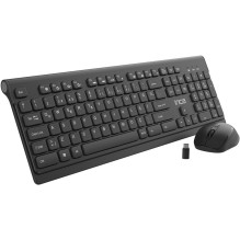 INCA Tastatur + Maus IWS-519 erg.Design, USB-C / A, Multimedia black INCA Tastatur + Maus IWS-519 erg.Design, USB-C / A, Multimedia black