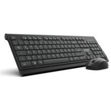 INCA Tastatur + Maus IWS-519 erg.Design, USB-C / A, Multimedia black INCA Tastatur + Maus IWS-519 erg.Design, USB-C / A, Multimedia black