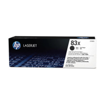 Čierna tonerová kazeta HP 83X pre tlačiarne LaserJet (CF283X)