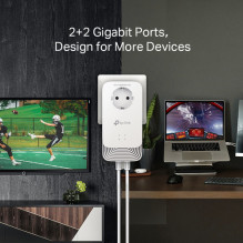 Powerline adapter G.HN2400 POWERLINE KIT / PASSTHROUGH 2 PG2400P Powerline adapter G.HN2400 POWERLINE KIT / PASSTHROUGH 2 PG2400P