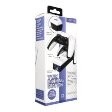 Controller charging station dual PS5 Dual Sense Venom VS5001 white