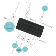 i-tec U3HUB445 interface hub