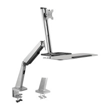 Sit-stand workstation monitor desk mount, 13-32 Sit-stand workstation monitor desk mount, 13-32