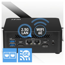 MSI Cubi NUC 1MG-014BEU Mini PC Black 100U Intel SoC