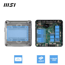 MSI Cubi NUC 1MG-014BEU Mini PC Black 100U Intel SoC