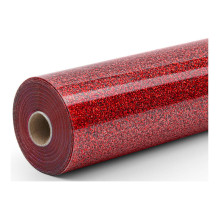 LOKLiK plotter film glitter - red - 30.5 x 90 cm
