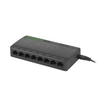 LANBERG Switch 8-Port 1GB / S unmanaged Gigab.Eth. Desktop 5V LANBERG Switch 8-Port 1GB / S unmanaged Gigab.Eth. Desktop 5V