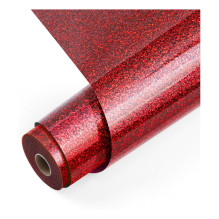 LOKLiK plotter film glitter - red - 30.5 x 90 cm