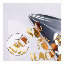 LOKLiK Permanent Adhesive Vinyl Film, Mirror Metallic - Gold - 30.5 x 180 cm LOKLiK Permanent Adhesive Vinyl Film, Mirror Metallic - Gold - 30.5 x 180 cm