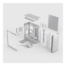 Fractal Design Define One“ – šviesus TG skaidrus atspalvis