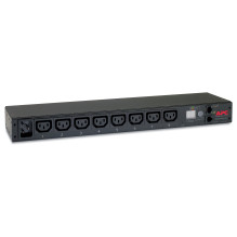 APC Matuojamas stovas PDU AP7821B Stovas AC 100-240V Ethernet 10 / 100 įvestis IEC 60320 C20 C13 IEC 60320 1U 2,4m laida