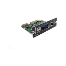Network Management Card 3 with Environmental Monitoring and Modbus Remote management adapter SmartSlot Gigabit Ethernet Network Management Card 3 with Environmental Monitoring and Modbus Remote management adapter SmartSlot Gigabit Ethernet