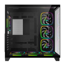 RAMPAGE PC CASE WITH TEMPERED GLASS Black