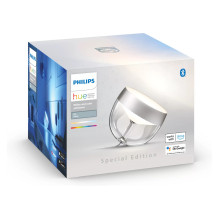 Philips Hue White & Col. Amb. Iris Tischleuchte silber 520lm. Philips Hue White & Col. Amb. Iris Tischleuchte silber 520lm.