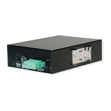 Industrie Konverter Gigabit Ethernet - Dual Speed 100 / 1000 Fiber mit PoE Funktion Industrie Konverter Gigabit Ethernet - Dual Speed 100 / 1000 Fiber mit PoE Funktion