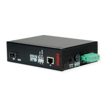 Industrie Konverter Gigabit Ethernet - Dual Speed 100 / 1000 Fiber mit PoE Funktion Industrie Konverter Gigabit Ethernet - Dual Speed 100 / 1000 Fiber mit PoE Funktion