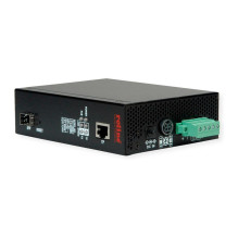 Industrie Konverter Gigabit Ethernet - Dual Speed 100 / 1000 Fiber mit PoE Funktion Industrie Konverter Gigabit Ethernet - Dual Speed 100 / 1000 Fiber mit PoE Funktion