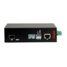 Industrie Konverter Gigabit Ethernet - Dual Speed 100 / 1000 Fiber mit PoE Funktion Industrie Konverter Gigabit Ethernet - Dual Speed 100 / 1000 Fiber mit PoE Funktion