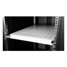 ROLINE Fachboden 48,26cm 19Zoll 1 HE 770 T 50 kg grau ROLINE Fachboden 48,26cm 19Zoll 1 HE 770 T 50 kg grau