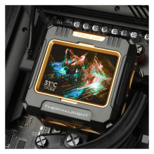 K Thermalright Frozen Warframe Wasserkühlung, ARGB - 420mm, schwarz K Thermalright Frozen Warframe Wasserkühlung, ARGB - 420mm, schwarz