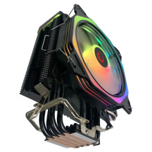 RAMPAGE OCTAGON C50 CPU COOLER juodas