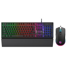 RAMPAGE FORTUNA GAMING SET: KEYBOARD WITH MOUSE PAD AND MOUSE RAMPAGE FORTUNA GAMING SET: KEYBOARD WITH MOUSE PAD AND MOUSE
