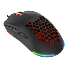 RAMPAGE LAIDINĖ ŽAIDIMŲ PELĖ 12800DPI BLINK BLACK RAMPAGE LAIDINĖ ŽAIDIMŲ PELĖ 12800DPI BLINK BLACK